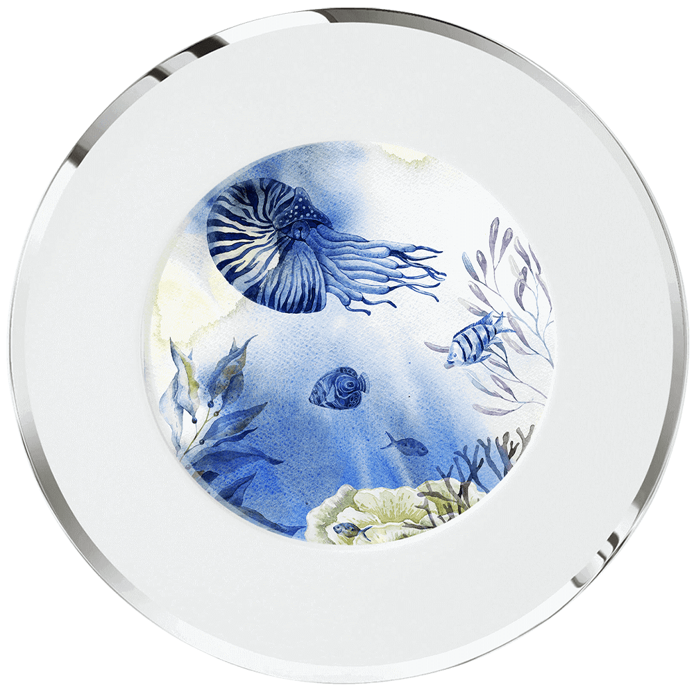 Platzteller Sous-marine Sven-Markus von Hacht YachtPorzellan